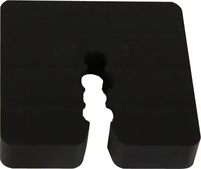 Produktbild von Distanzstück / Abstandhalter schwarz 10 mm / Btl a 100 Stück