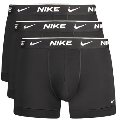 Produktbild von Herren-Boxershorts Schwarz Dreierpack mit Komfortbund und Print