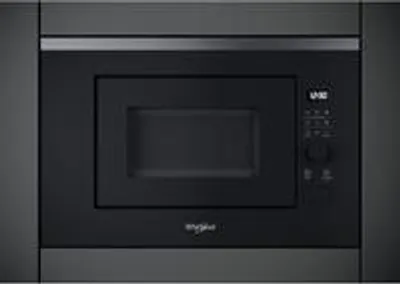 Obrázok produktu pre Whirlpool WMF201G, Vstavaný, Mikrovlnná rúra s grilom, 20 L, 800 W, Vstavaný displej, Otočné, Dotyk