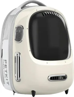 Image de Petkit - Sac à dos de transport pour chiens "Breezy 2" VP10639 (taille unique) (Blanc)