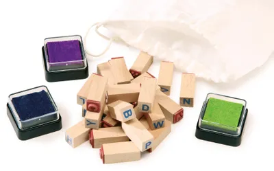 Produktbild von Stempel-Set Buchstaben