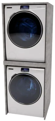 Produktbild von WASCHMASCHINENSCHRANK für Waschmaschine & Wäschetrockner 66/180/65cm