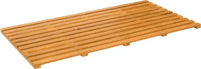Zdjęcie produktu dla vidaXL Mata łazienkowa brązowa 100 x 53 cm drewno