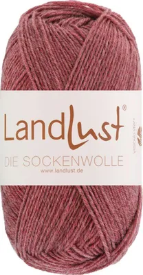 Produktbild von Lana Grossa - Landlust die Sockenwolle 50g Mélange 1603 beere meliert