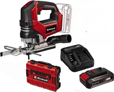 Produktbild von Einhell Akku Pendelhub Stichsäge TP-JS 18/135 Li BL mit Akku,Ladegerät +Koffer
