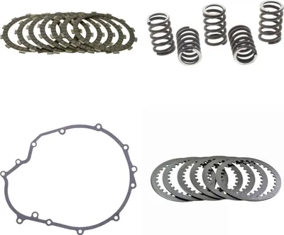 Image de Embrayage complet avec ressorts à lamelles, joint et rondelles pour Kawasaki GPZ 500 S, année de construction 1987-2002, de pamoto - Neuf