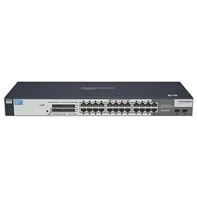 Produktbild von HPE ProCurve 1700-24, Managed, Vollduplex, Rack-Einbau, 1U