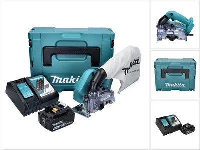 Produktbild von Makita DCC 500 RT1J Akku Diamantschneider 18 V 125 mm Brushless + 1x Akku 5,0 Ah + Ladegerät + Makpac