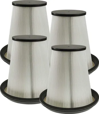 Produktbild von vhbw 4x Vorfilter Ersatz für Pullman 200900050 für Staubsauger - Staubsaugerfilter, Rundfilter