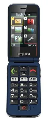 Obrázek produktu pro Emporia emporiaJOY, Otevírací, Single SIM, 7,11 cm (2.8"), 2 MP, 1300 mAh, Modrá