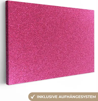Produktbild von OneMillionCanvasses® - Leinwandbilder - 150x100 cm, Rosa - Abstrakt - Design, Wandbilder Kunstdruck Wanddekoration