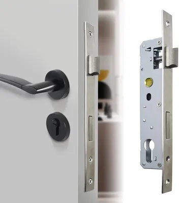 Immagine prodotto di Serratura a incasso in acciaio inossidabile per porte