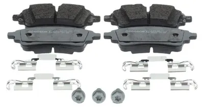 Produktbild von Bremsbelagsatz Scheibenbremse 17,5 mm BOSCH passend für u.a. AUDI Q5
