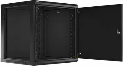 Immagine prodotto di Lanberg WF01-6612-00B Armadio rack 12U a parete nero