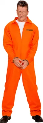 Produktbild von US-County Jail Gefangener Kostüm Größe: S