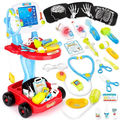 Produktbild von Kindermedizinisches Spielset mit 17 Zubehörteilen