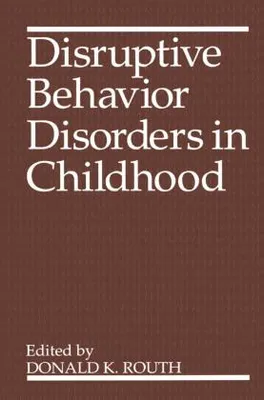 Obrázek produktu pro Disruptive Behavior Disorders in Childhood