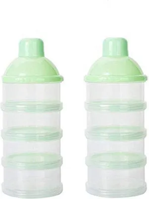 Produktbild von Famanu Aufbewahrungsbox Milchpulver - Luft- und wasserdicht - Grün