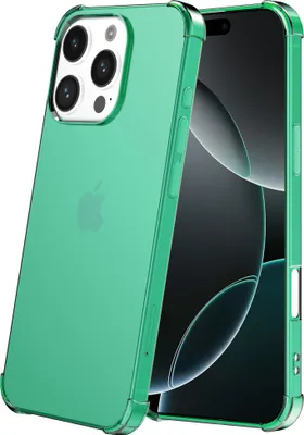 Image de Coque Smartphonica pour iPhone 16 Pro Max
Coque silicone transparente antichoc avec bord antichoc - Dos antichoc
Coque de protection - Vert
