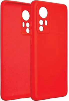Produktbild von Beline Etui Silikon Xiaomi 12Czerwony/Rot
