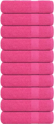Obrázok produktu pre Sprchové osušky FROGN 10 ks ružové 70x140 cm 360 g/m²