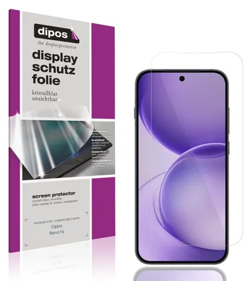 Produktbild von 4x Schutzfolie für Oppo Reno16 klar Displayschutzfolie Folie Display Schutz dipos