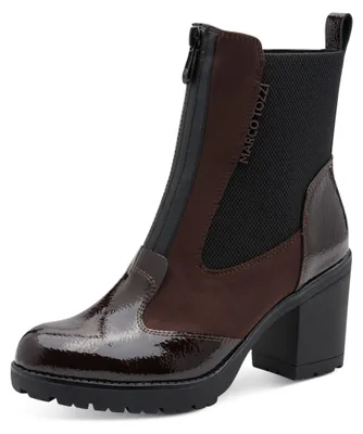 Productafbeelding van Marco Tozzi dames elegante enkellaars, model 2-25405-47, bruin