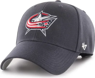 Produktbild von Columbus Blue Jackets NHL '47 MVP Team Logo Navy 56-61 cm Kappe