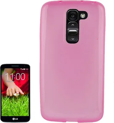 Produktbild von Schutzhülle für Handy LG Optimus G2 / D802 Pink