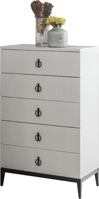 Image de Commode en bois Armoires Consoles Chambre à coucher Armoire haute moderne Sideboard