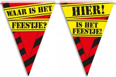 Zdjęcie produktu dla Paperdreams Party Flag - gdzie jest ...