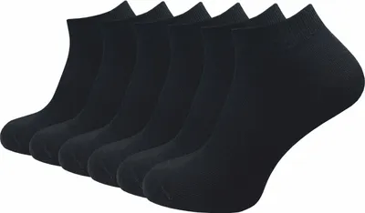 Produktbild von Gawilo  Sneaker Socken 100% Baumwolle | Beste Qualität, Perfekte Passform | Damen (6 Paar), Schwarz / 35 - 38