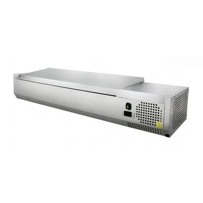 Immagine prodotto di Vetrina refrigerata Gn 1/3, 120 x 40, coperchio in acciaio inox