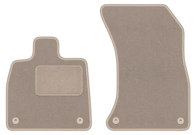 Immagine prodotto di Tappetini anteriori in moquette per Audi Q5 FYT 2021-2022 (Sportback plug in hybryda) – 2 pezzi, beige, su misura – Wielganizator LUX