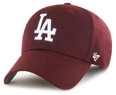 Produktbild von 47 Brand Relaxed Fit Cap - MLB Los Angeles Dodgers maroon