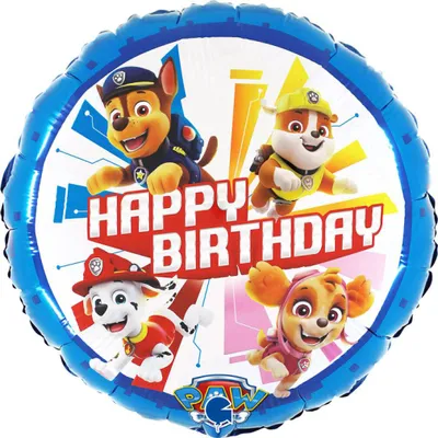 Produktbild von Paw Patrol Go Folienballon 46 cm