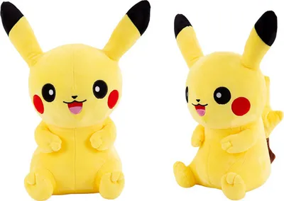 Produktbild von Plüschtier Maskottchen Kuscheltier Kuschelig Weiches Pikachu Pokemon Groß 55 cm