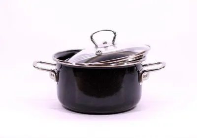 Zdjęcie produktu dla Emaliowany garnek Belis/Sfinx Premium, 16 cm, 1,5 litra