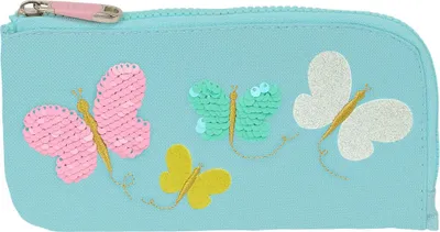 Immagine prodotto di Astuccio scolastico Moos Butterflies azzurro 23 x 11 x 1 cm