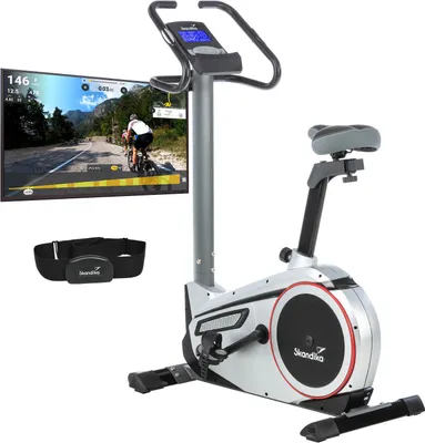 Produktbild von Ergometer Skandika Morpheus mit App Steuerung und Street View Funktion- Heimtrainer, Indoor fahrrad