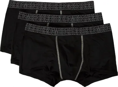 Zdjęcie produktu dla Zestaw 3 par bokserówek męskich Tripack BIKKEMBERGS, nr katalogowy VBKT04966 TRIPACK FASHION TRUNK, rozmiar XL, 94% bawełna, 6% Elasthan