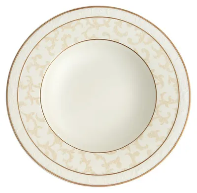 Immagine prodotto di Villeroy & Boch Advantage set di 6 piatti fondi Ivoire in porcellana Premium Bone beige 1043902700