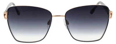 Produktbild von Bulget BG3369 Sonnenbrille Damen Polyamid Blau 57-17-145