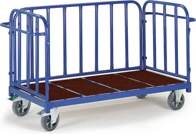 Produktbild von Rollcart Dreiwandwagen, Ladefläche:1600x840 mm