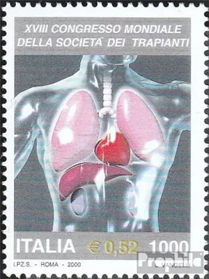 Produktbild von Briefmarken Italien 2000 Mi 2715 (kompl.Ausg.) postfrisch Transplantationsmedizin