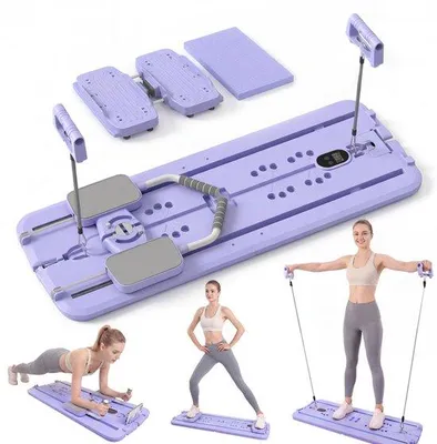 Productafbeelding van opvouwbare pilates reformerplanken