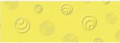Produktbild von Prägekarton Elegance 220g/qm 23x32cm VE=5 Blatt Retro citronengelb