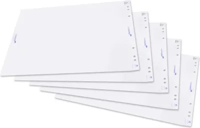 Produktbild von Legamaster 7-156000 Flipchart-Papier, 5 Blöcke mit je 20 Blatt, blanko