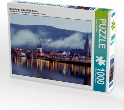 Produktbild von Calvendo Heidelberg - Altstadt im Nebel 1000 Teile Puzzle quer 640x480mm, Seethaler Thomas; 7457640