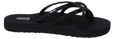 Produktbild von Teva Olowahu, Weiblich, Erwachsener, Flip-Flops, Schwarz, Einfarbig, Flacher Absatz